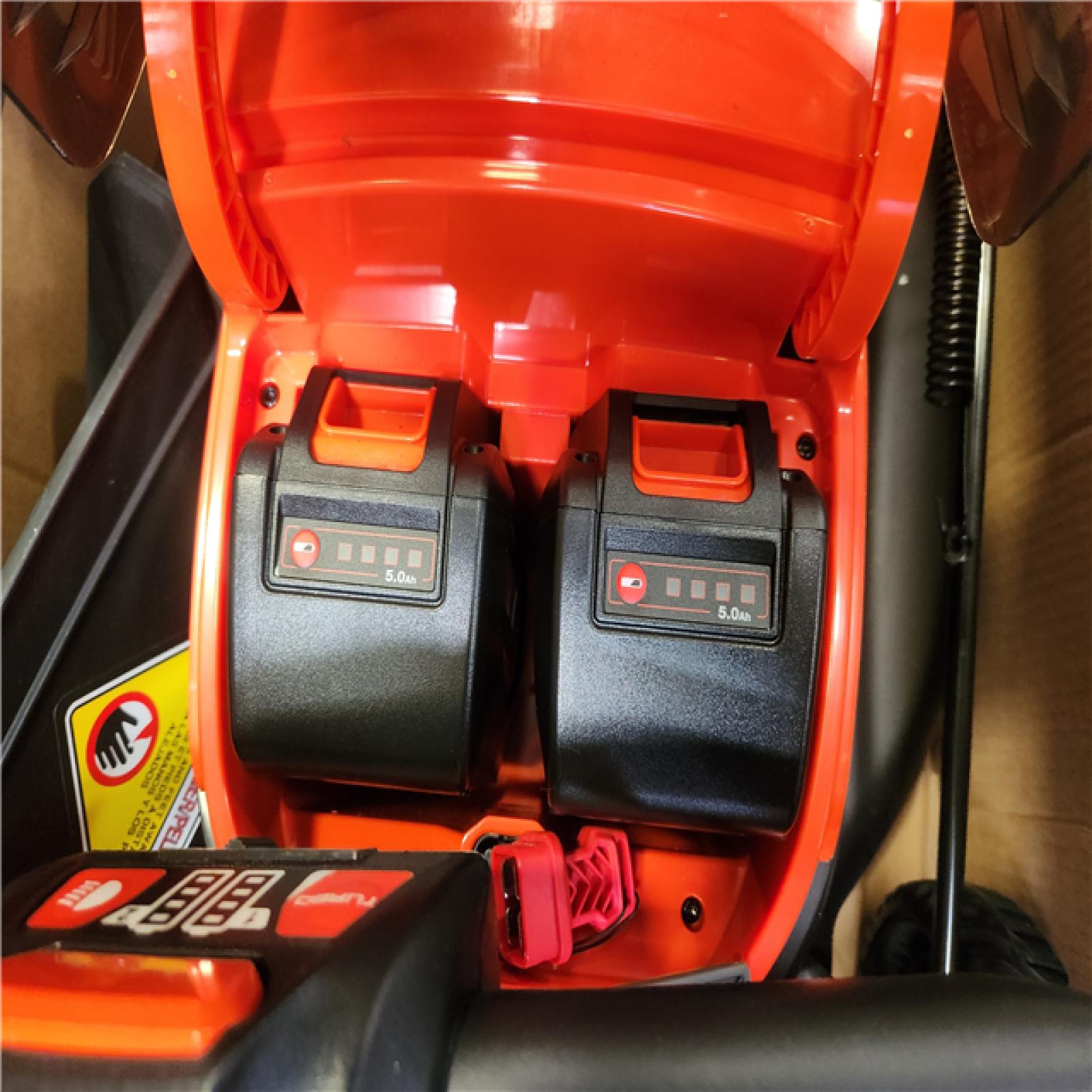Phoenix ECHO 56V 21 in. Cordless Battery 3-in-1 Walk Behind Self-Propelled Lawn Mower w/ (2) 5Ah Batteries and Rapid Charger