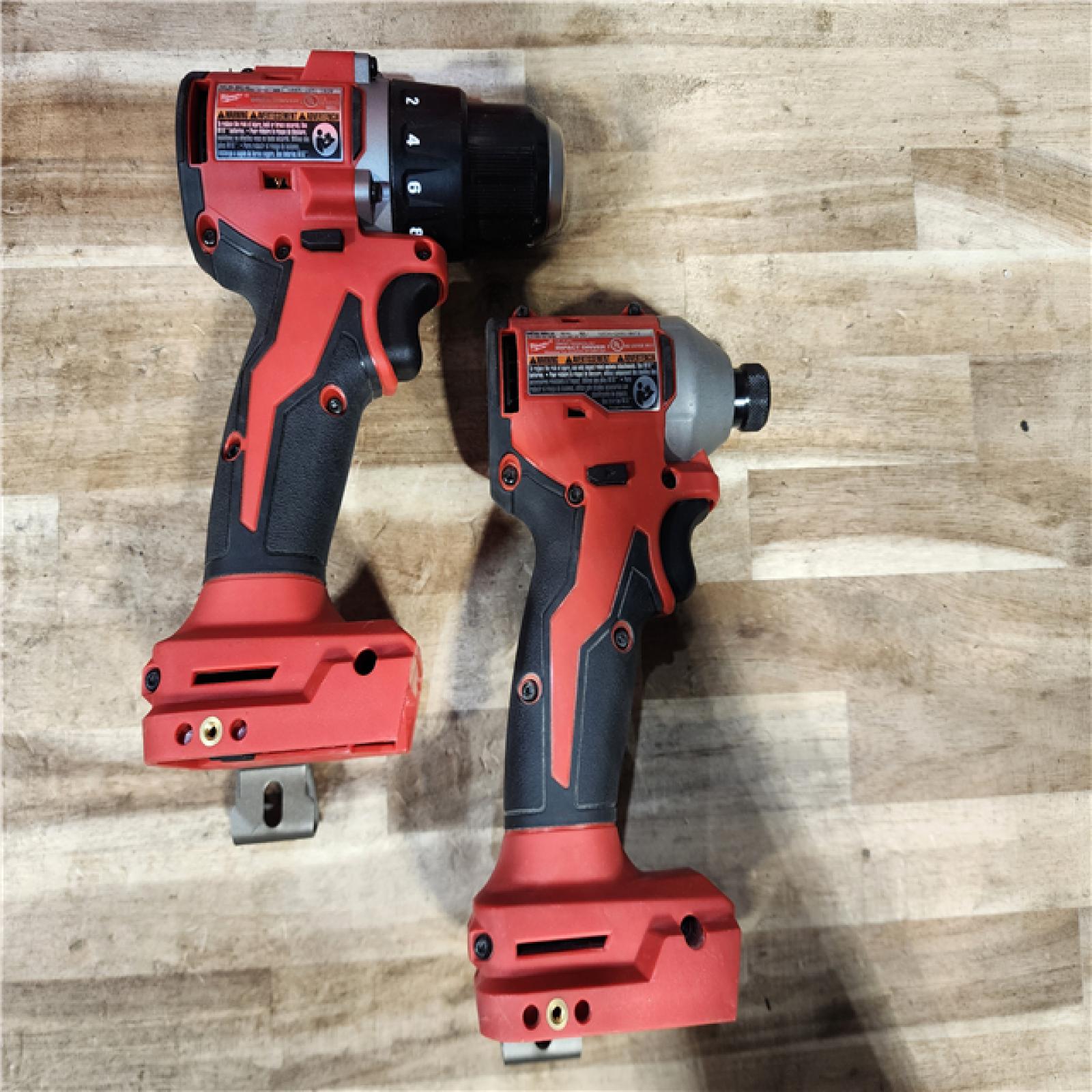 HOUSTON LOCATION - AS-IS M18 18V Lithium-Ion Brushless Cordless Compact Drill/Impact Combo Kit