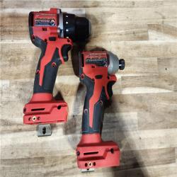 HOUSTON LOCATION - AS-IS M18 18V Lithium-Ion Brushless Cordless Compact Drill/Impact Combo Kit