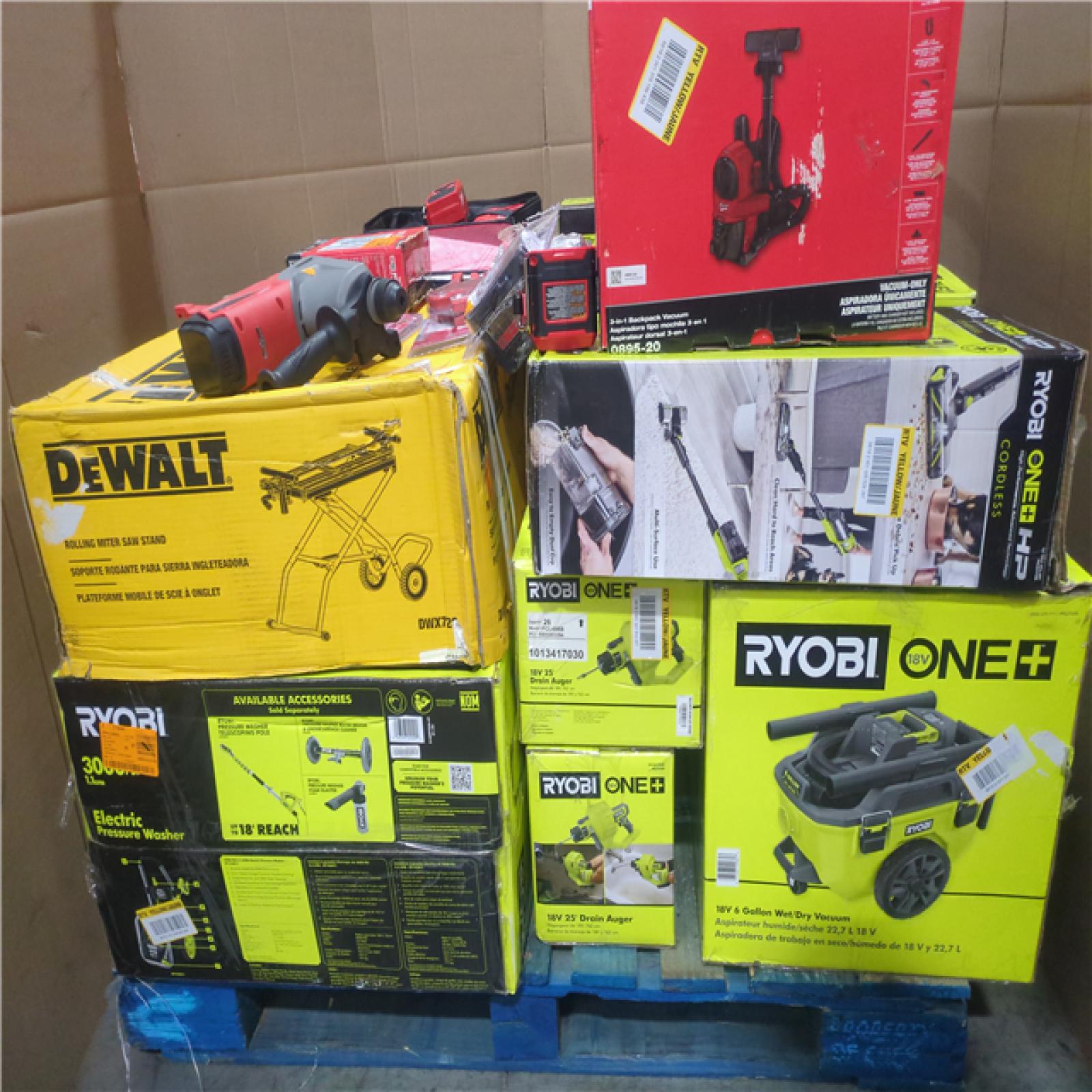 CALIFORNIA AS-IS TOOL PALLET