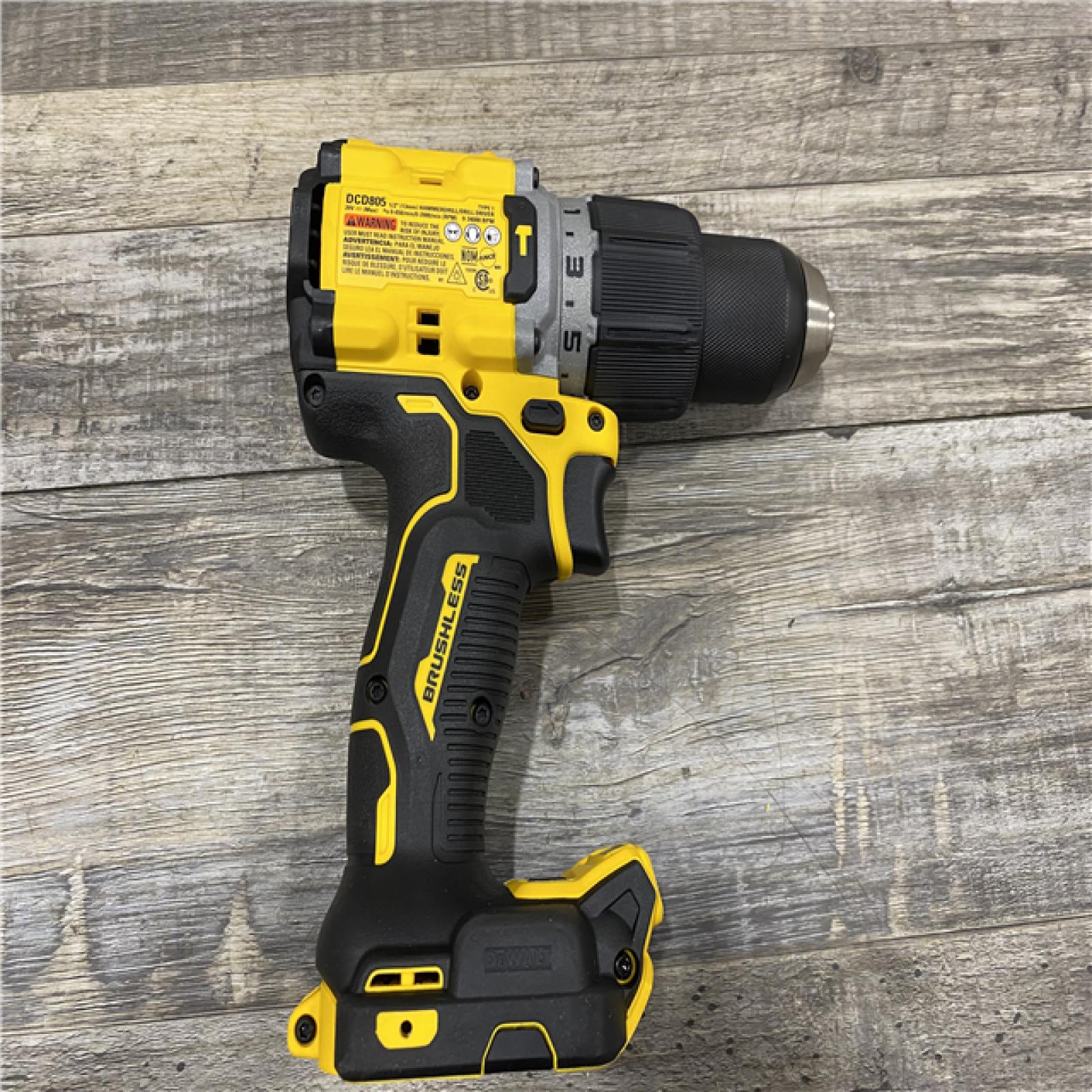 AS-IS DEWALT 20V Compact Cordless 1/2 in. Hammer Drill (Tool-Only)