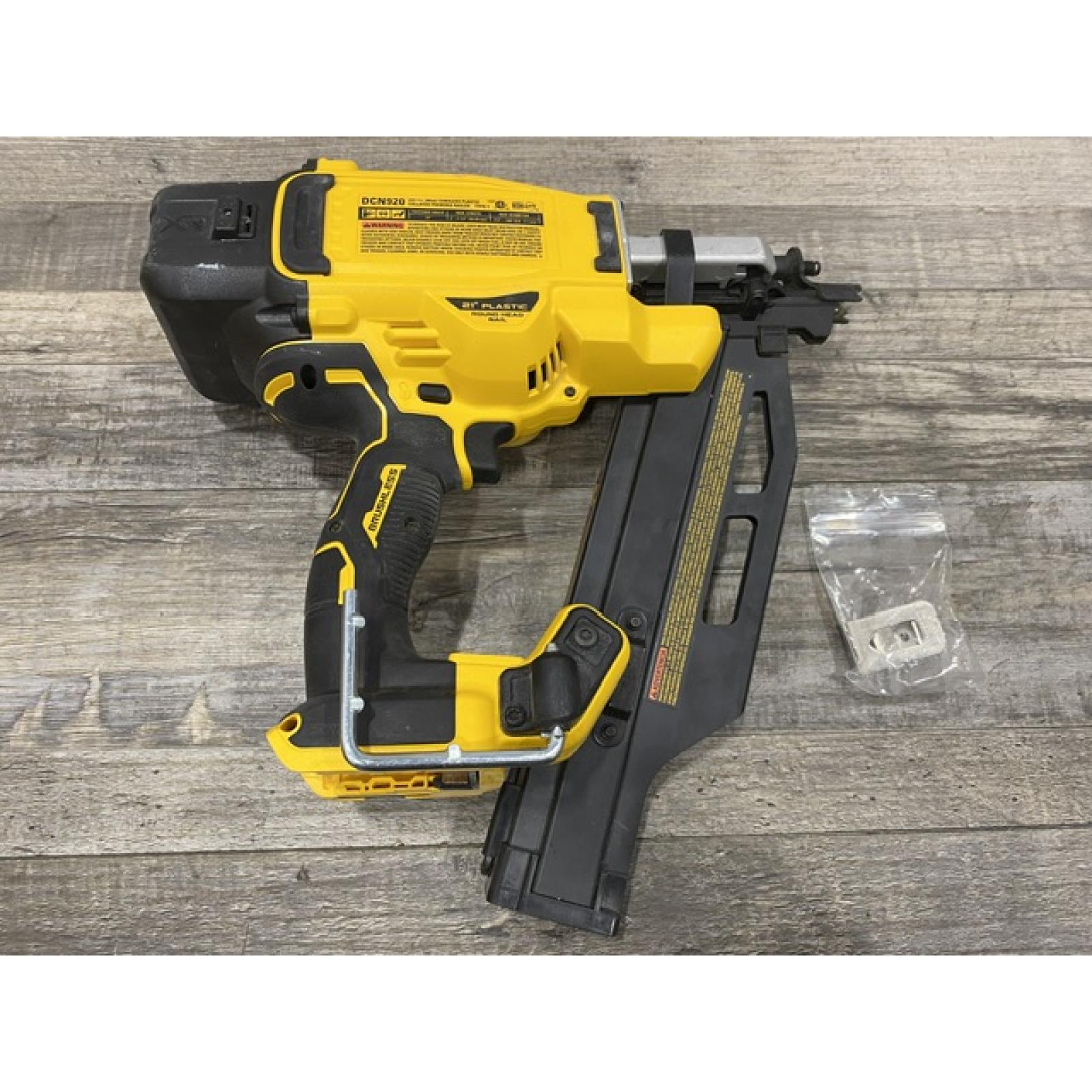 AS-IS DEWALT 20-Volt 21° Cordless Framing Nailer (Tool-Only)