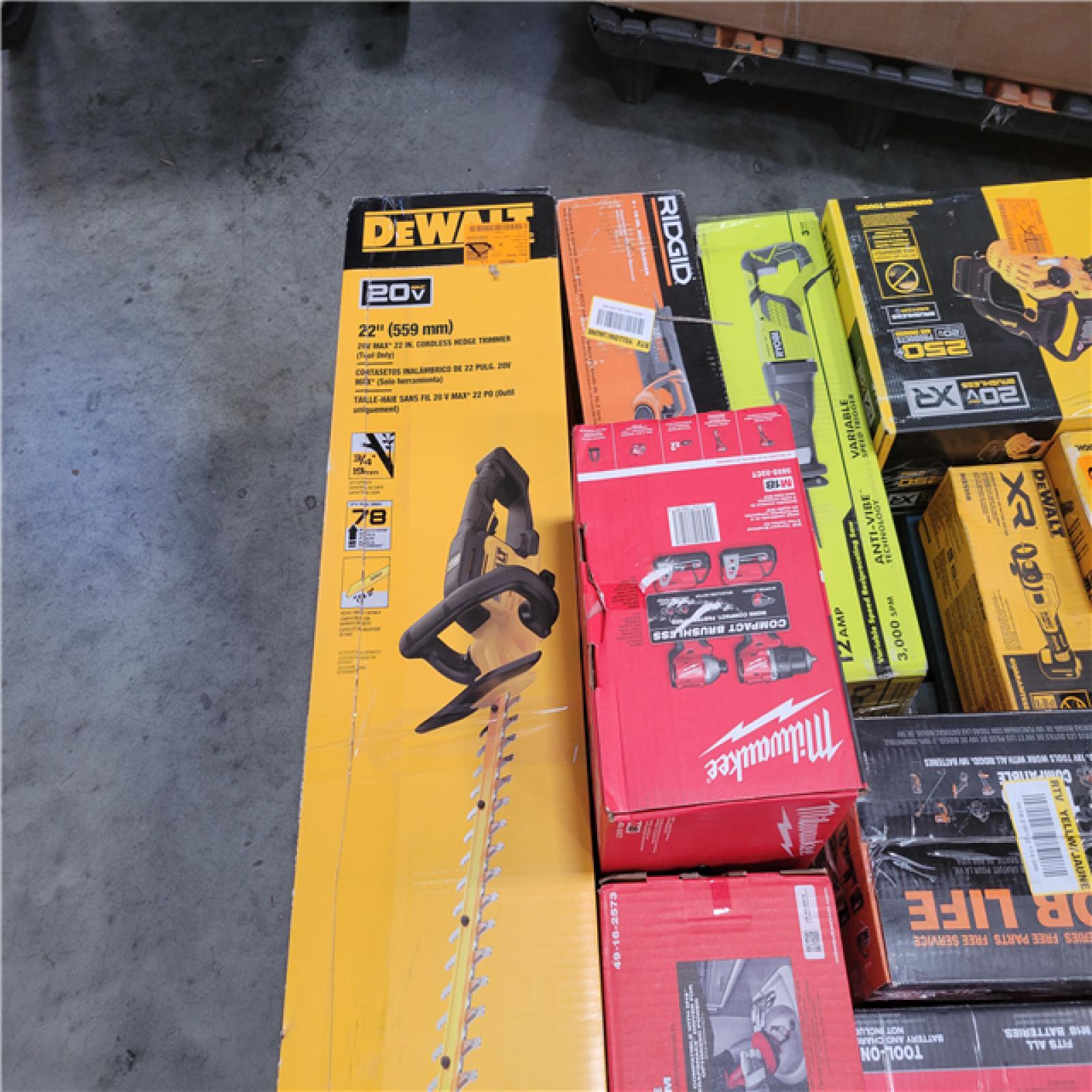 CALIFORNIA AS-IS TOOL PALLET