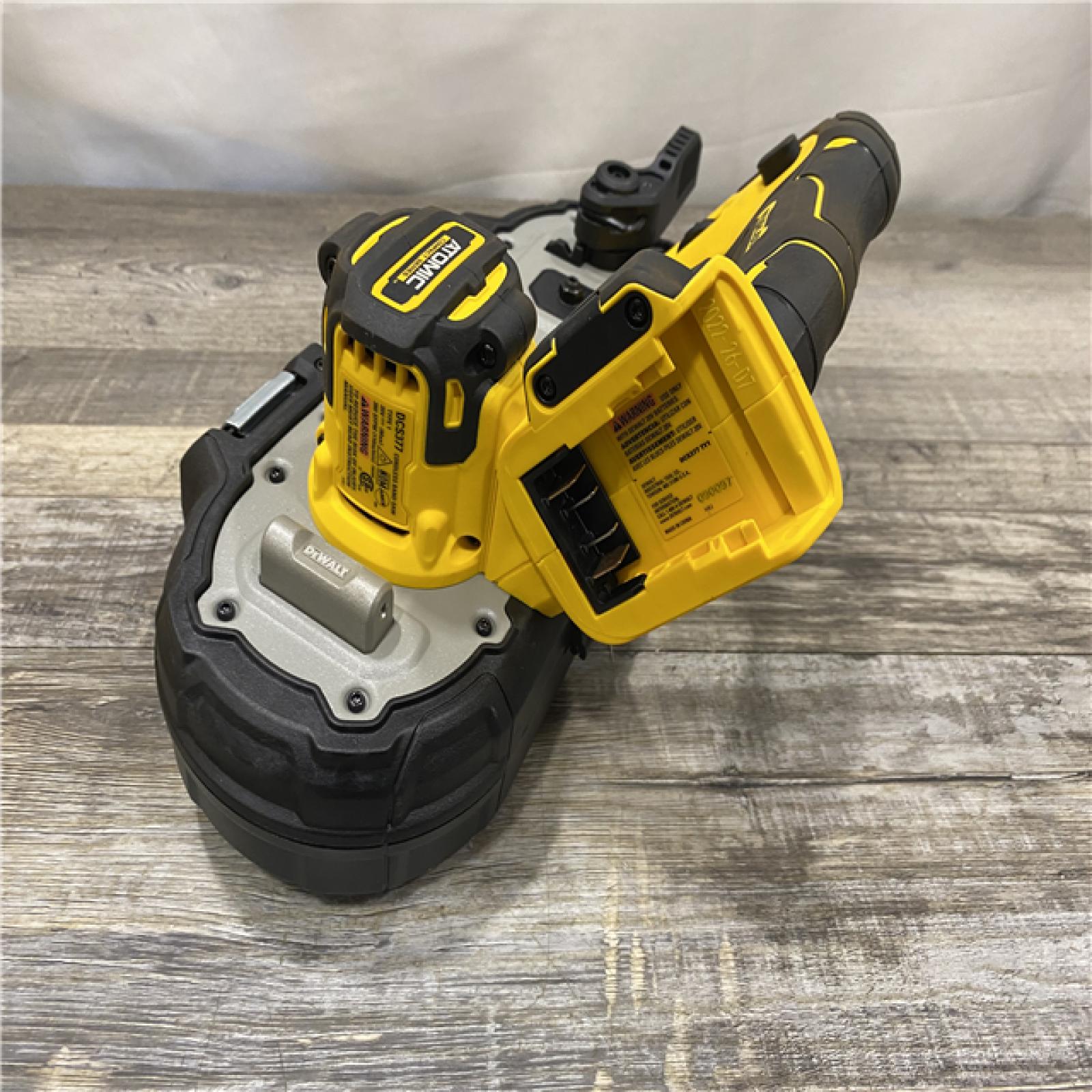 AS-IS DEWALT ATOMIC 20V MAX Cordless Brushless Compact 1-3/4 in. Bandsaw (Tool Only)