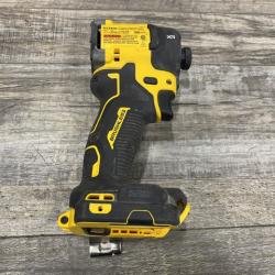 AS-IS DEWALT 20V XR Brushless Cordless 1/4 in. Quiet Hydraulic Impact Driver (Tool-Only)