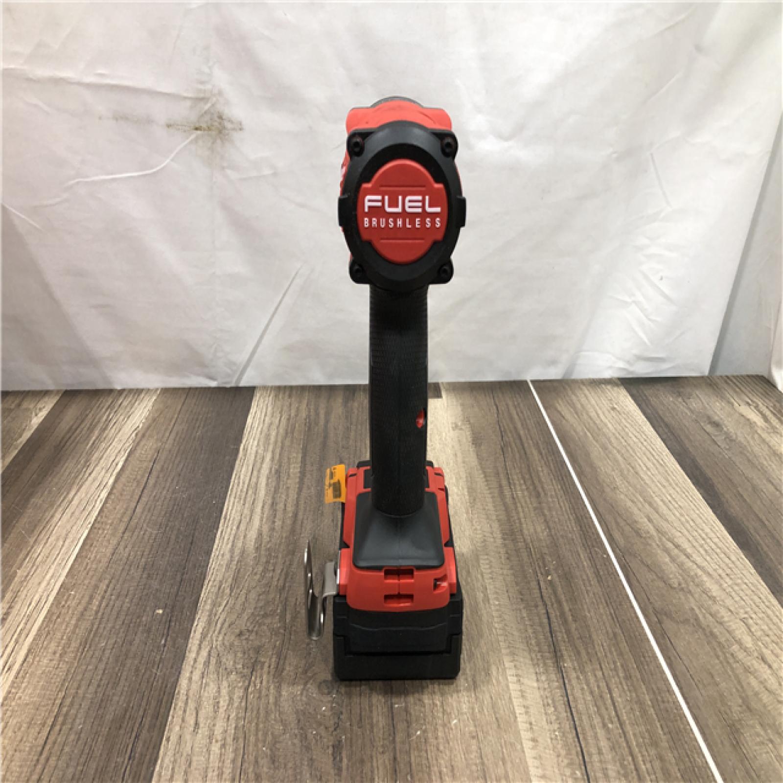 AS-IS Milwaukee  FUEL 18V Lithium-Ion Brushless Cordless 1/2 in. Compact Impact Wrench with Friction Ring Kit