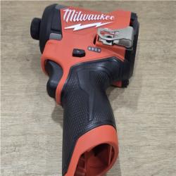 AS-IS Milwaukee FUEL 12-Volt Lithium-Ion Brushless Cordless Hammer Drill and Impact Driver Combo Kit