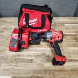 HOUSTON LOCATION - AS - IS Milwaukee FUEL 18V Lithium-Ion Brushless Cordless 1/2 in. Impact Wrench w/Friction Ring Kit