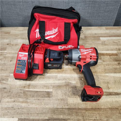 HOUSTON LOCATION - AS - IS Milwaukee FUEL 18V Lithium-Ion Brushless Cordless 1/2 in. Impact Wrench w/Friction Ring Kit