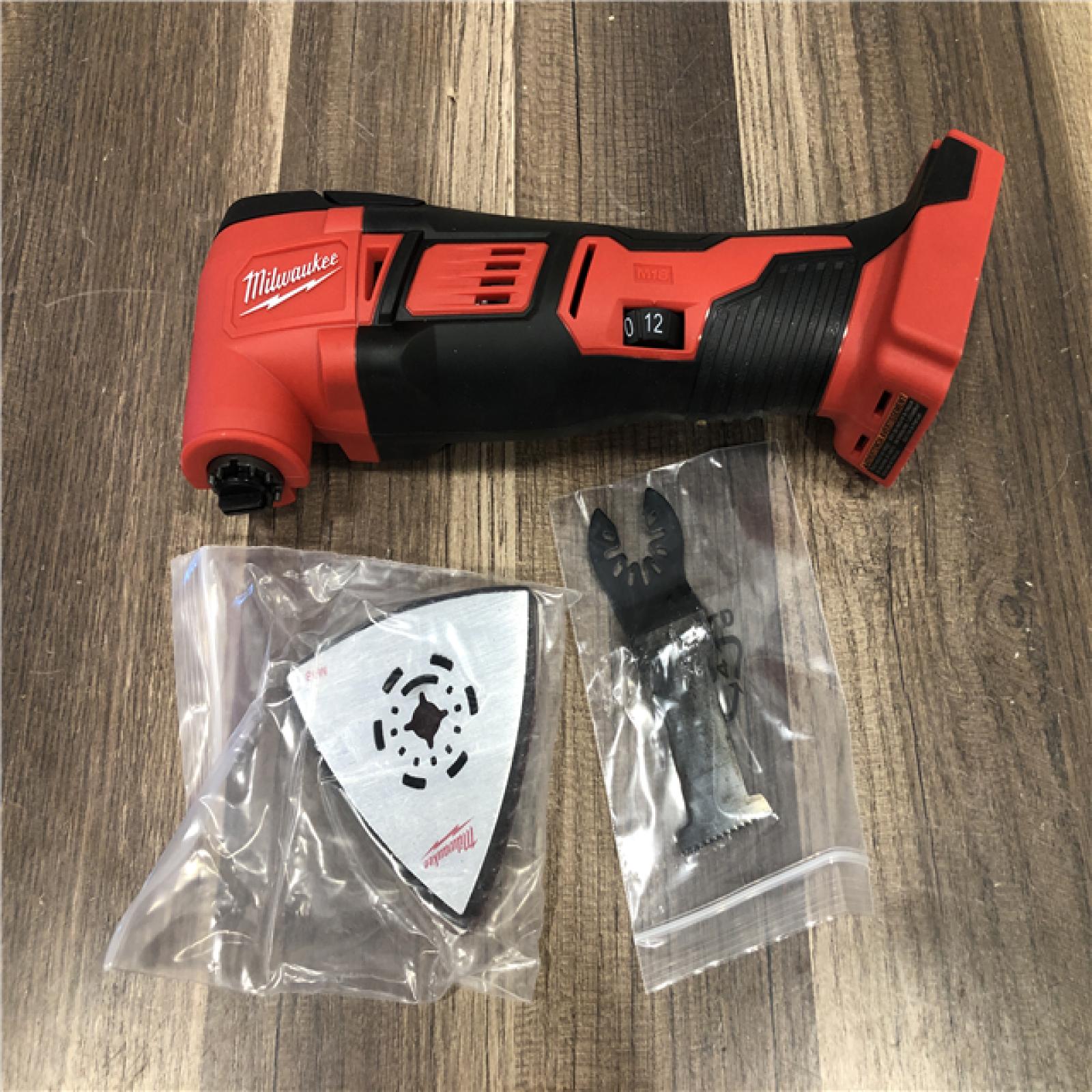 AS-IS Milwaukee M18 18V Lithium-Ion Cordless Oscillating Multi-Tool (Tool-Only)