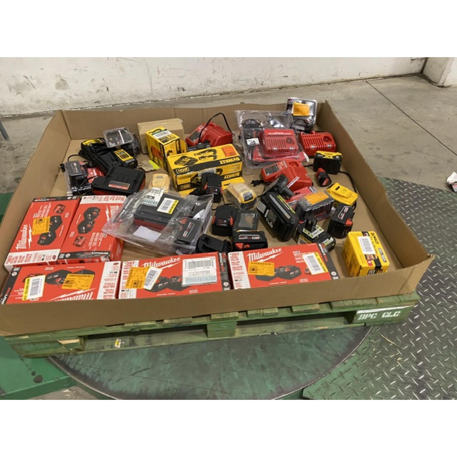 Dallas Location - As-Is Battery Tool Pallet