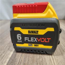 LIKE NEW! - DEWALT FLEXVOLT 20V/60V MAX Lithium-Ion 6.0Ah Battery & CHARGER