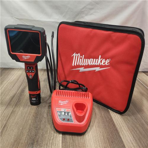 AS-IS- MILWAUKEE M12 12V Lithium-Ion Cordless M-SPECTOR 360-Degree 4 Ft. Inspection Camera Kit