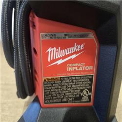 AS-IS Milwaukee 12-Volt Lithium-Ion Cordless Electric Portable Inflator (Tool-Only)