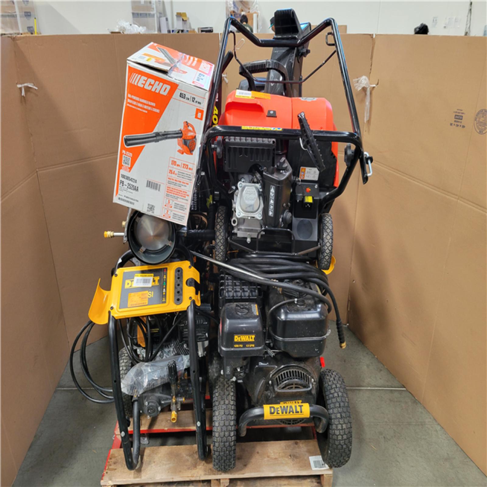 CALIFORNIA AS-IS OUTDOOR POWER EQUIPMENT