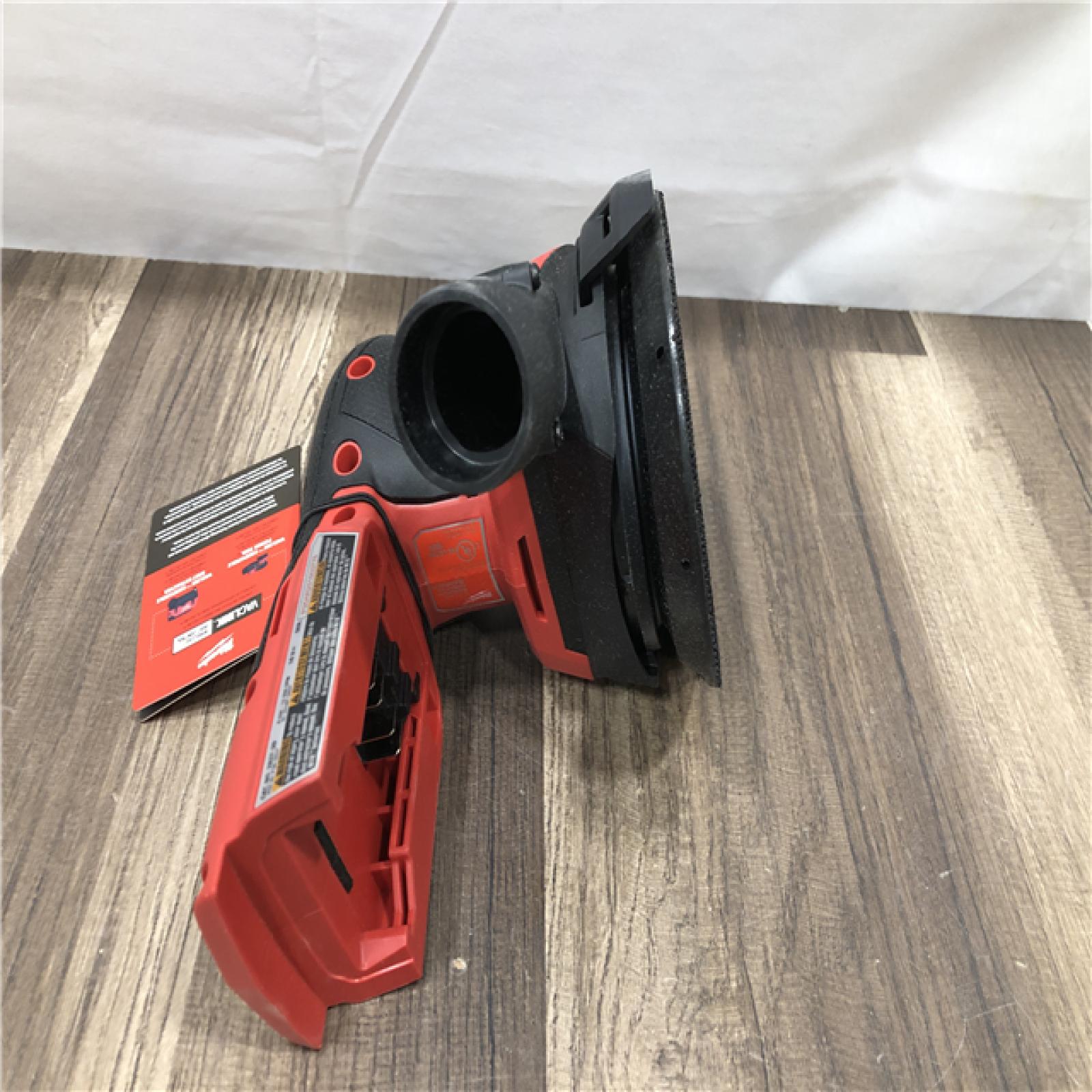 AS-IS Milwaukee 18V Lithium-Ion Brushless Cordless FUEL 5 in. Random Orbit Sander (Tool-Only)