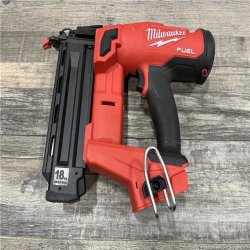 AS-IS Milwaukee FUEL 18-Volt Lithium-Ion Brushless Cordless Gen II 18-Gauge Brad Nailer (Tool-Only)