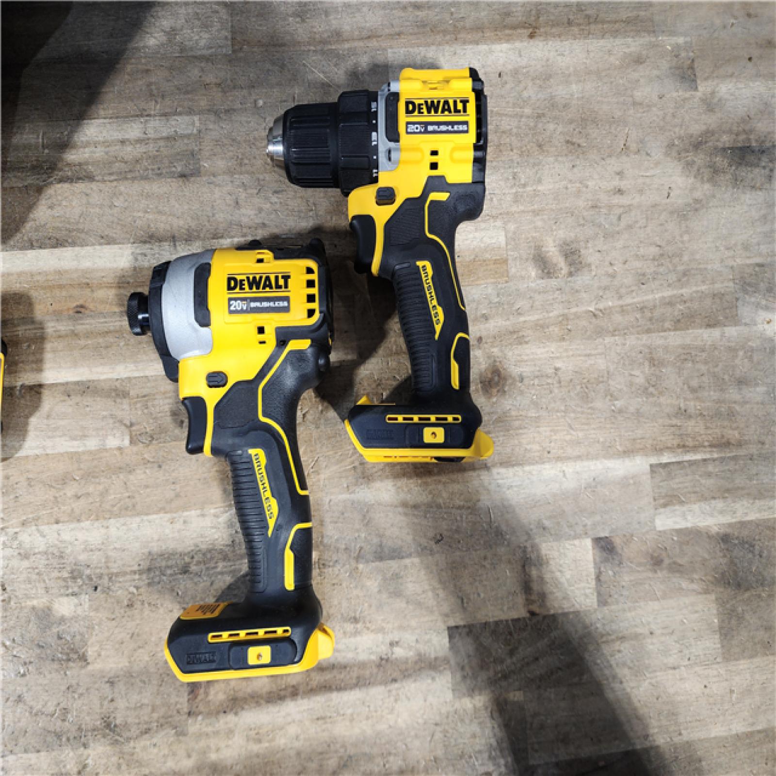 HOUSTON LOCATION - AS-IS DEWALT ATOMIC 20-Volt MAX Lithium-Ion Cordless Combo (2-Tool) Kit