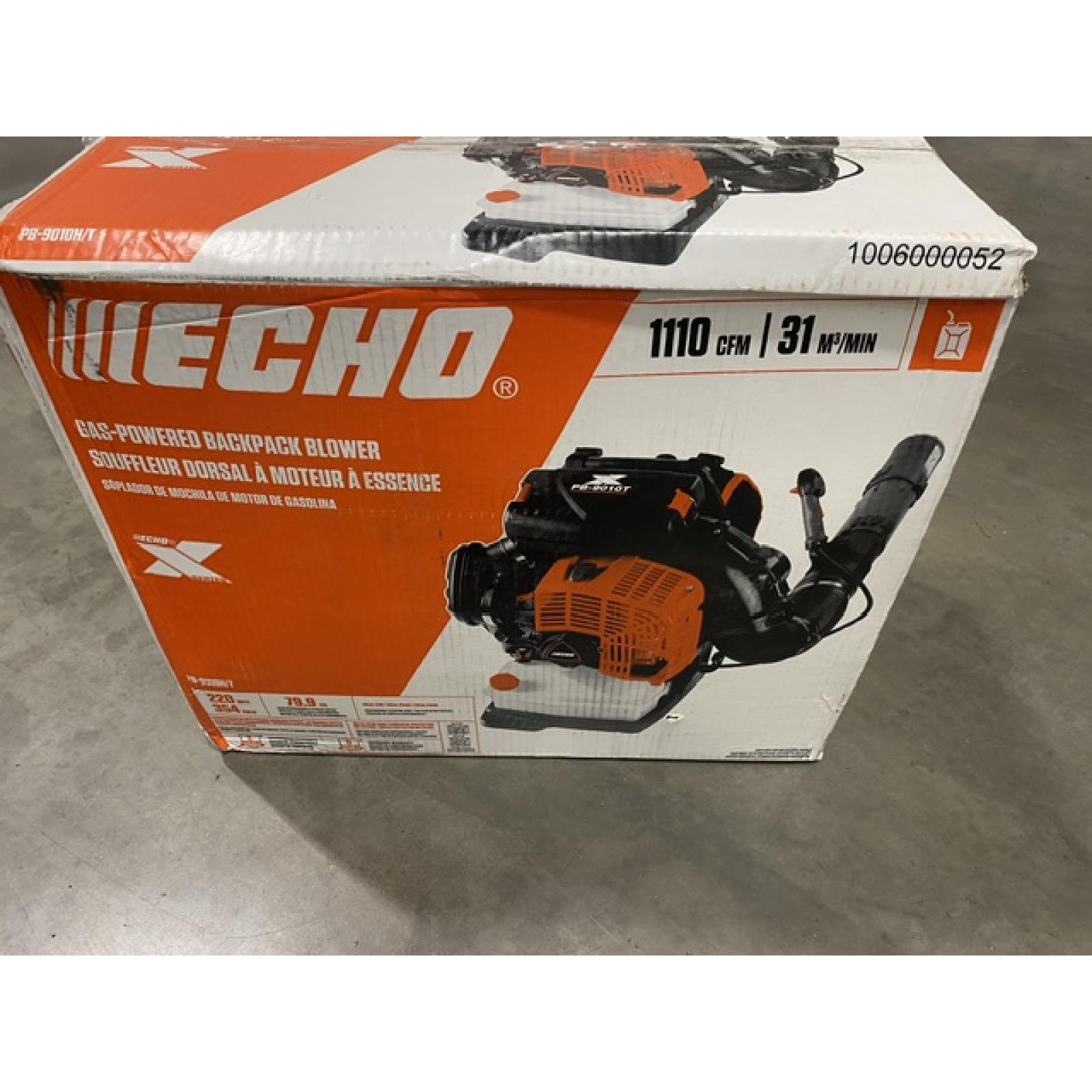 Dallas Location - NEW-  ECHO 220 MPH 1110 CFM 79.9 cc Gas 2-Stroke X Series Backpack Blower with Tube-Mounted Throttle