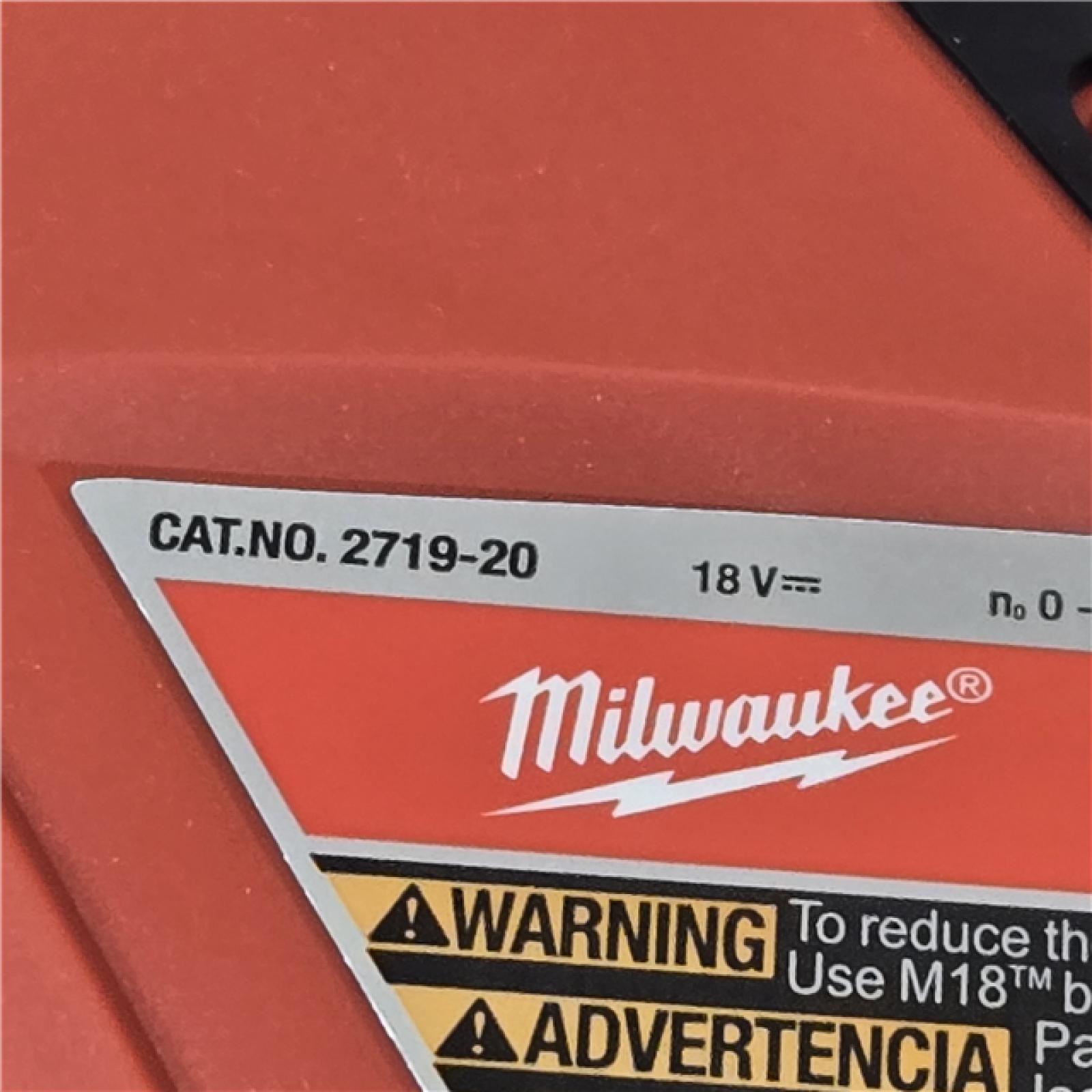 AS-IS Milwaukee 2719-20 Hackzall Reciprocating Saw (Tool-Only)