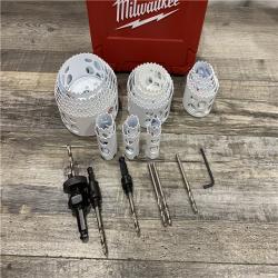 AS-IS Milwaukee Hole Dozer General Purpose Bi-Metal Hole Saw Set (28-Piece)