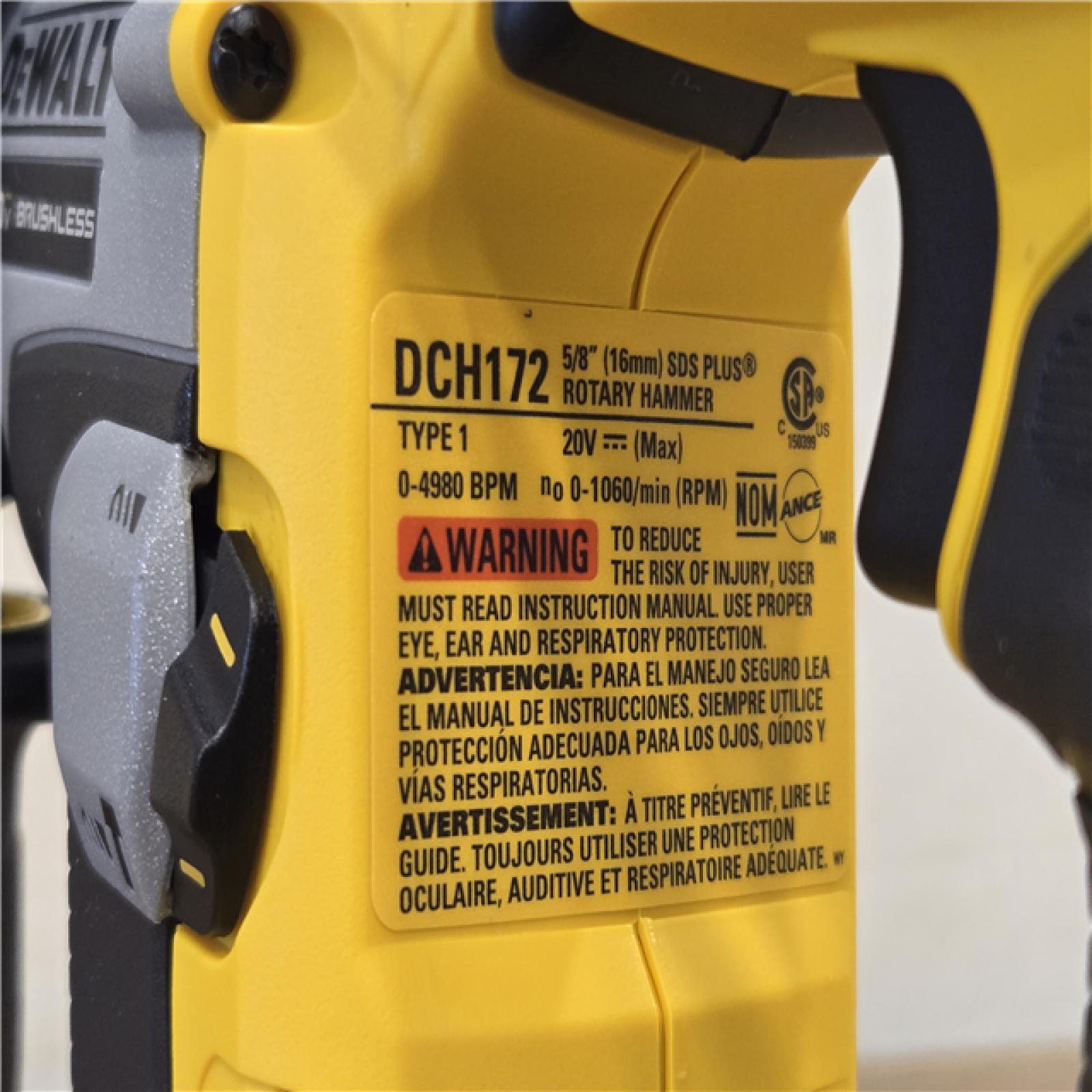 AS-IS DEWALT ATOMIC 20V MAX Cordless Compact 5/8 in. SDS Plus Hammer Drill (Tool Only)