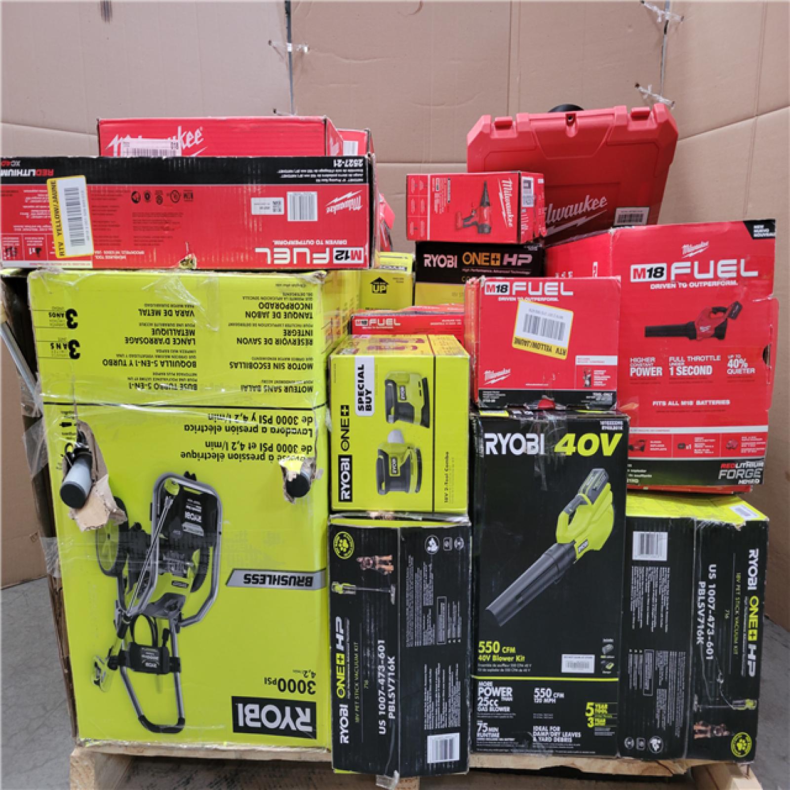 CALIFORNIA AS-IS TOOL PALLET