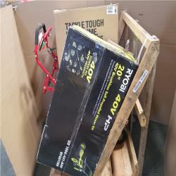 CALIFORNIA AS-IS OUTDOOR POWER EQUIPMENT