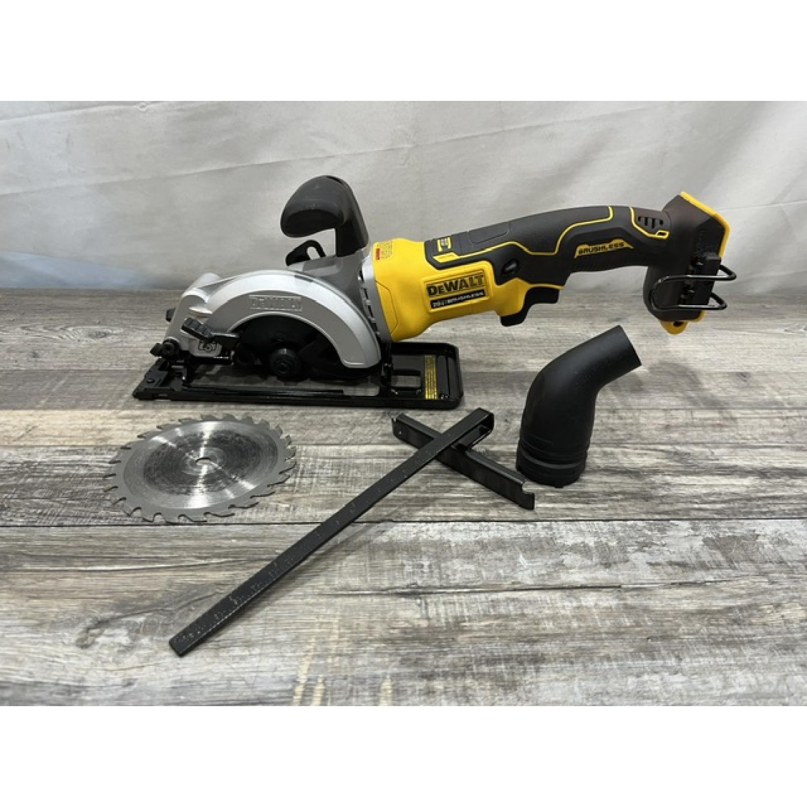 AS-IS DEWALT ATOMIC 20V MAX Cordless Brushless 4-1/2 in. Circular Saw (Tool Only)