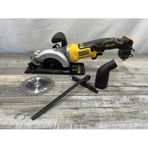 AS-IS DEWALT ATOMIC 20V MAX Cordless Brushless 4-1/2 in. Circular Saw (Tool Only)