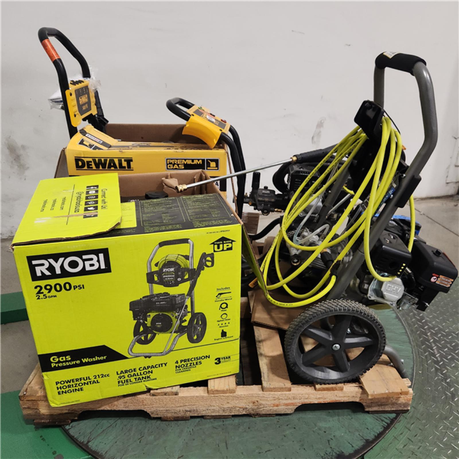 Dallas Location - As-Is GAS PRESSURE WASHER (Lot Of 4)