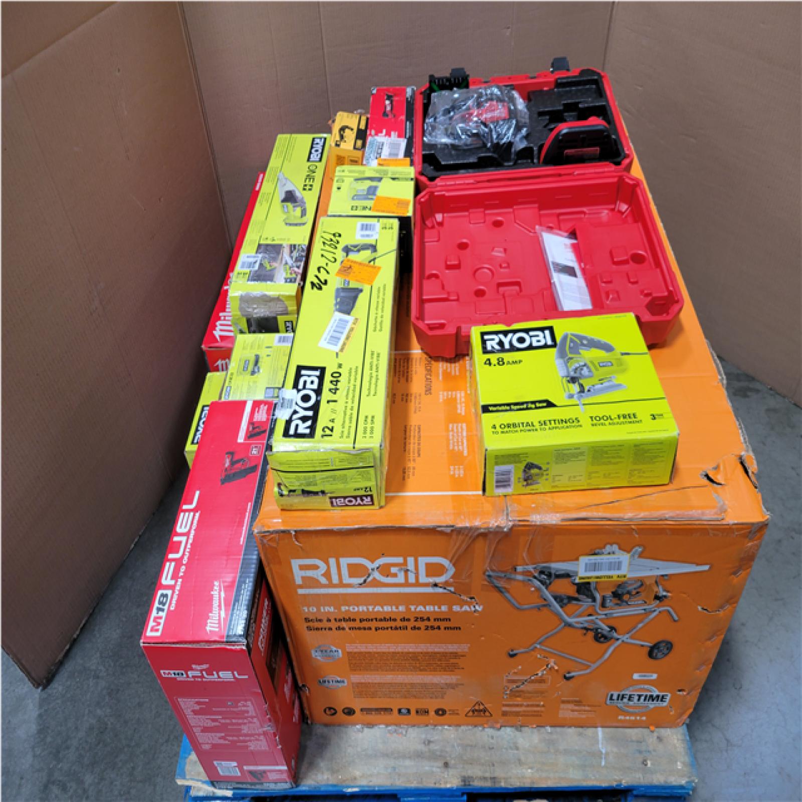 CALIFORNIA AS-IS TOOL PALLET