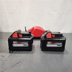 AS-IS- Milwaukee M18 Red Lithium High Output XC6.0 System Starter Kit