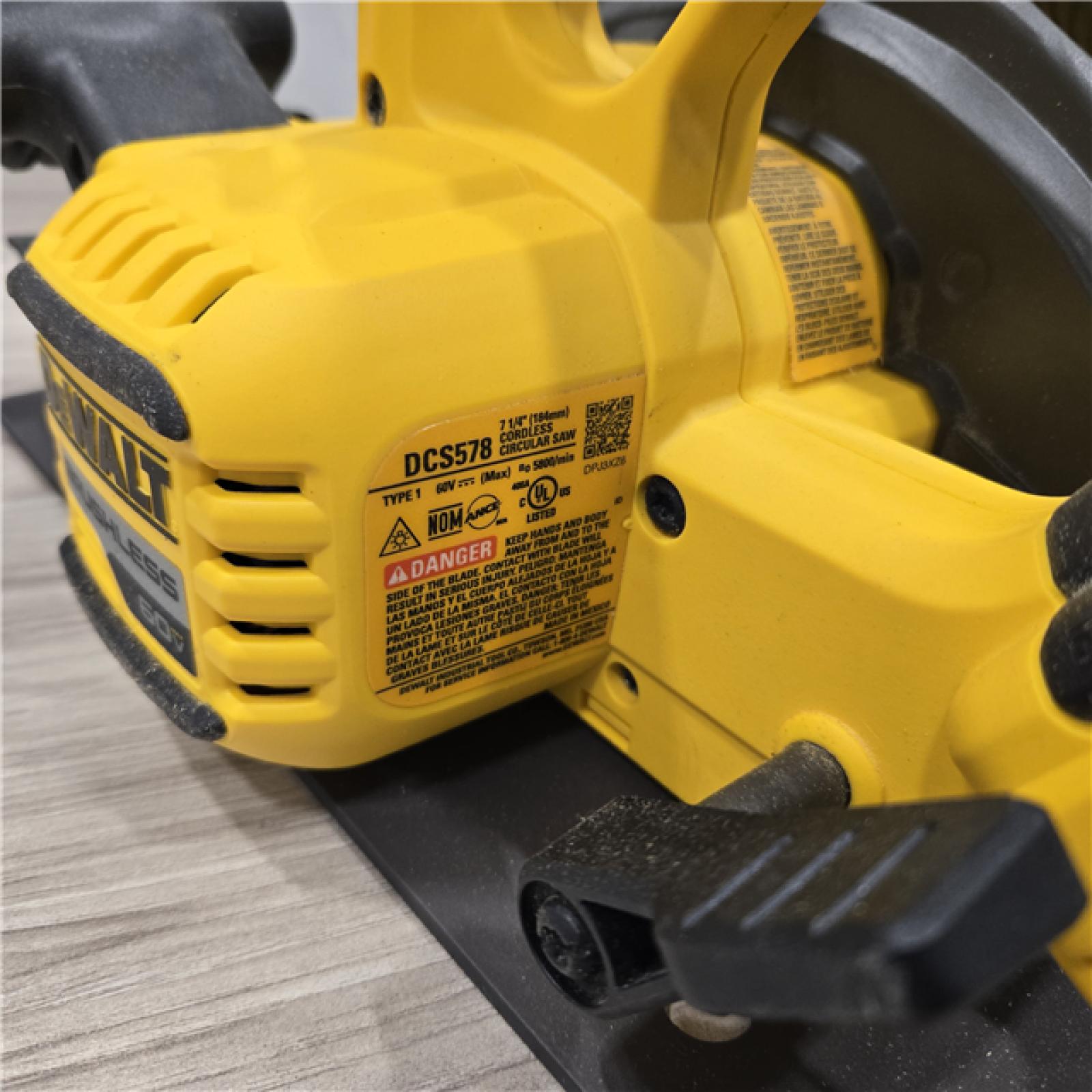 AS-IS DeWALT Flexvolt Max 60V Brushless Circular Saw (Tool Only)