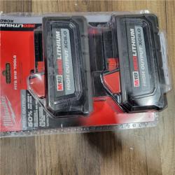 NEW! Milwaukee M18 18-Volt Lithium-Ion High Output 6.0Ah Battery Pack (2-Pack)
