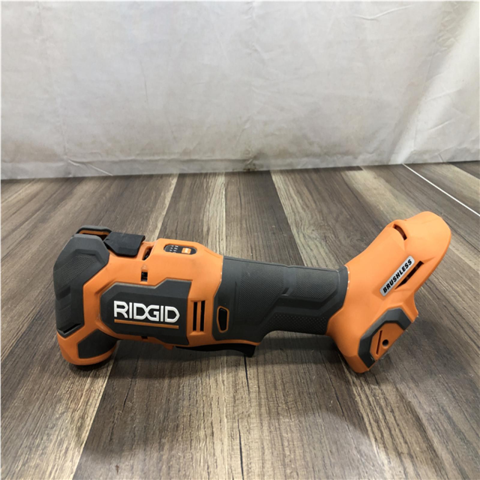 AS-IS RIDGID 18V Brushless Cordless Multi-Tool (Tool Only)