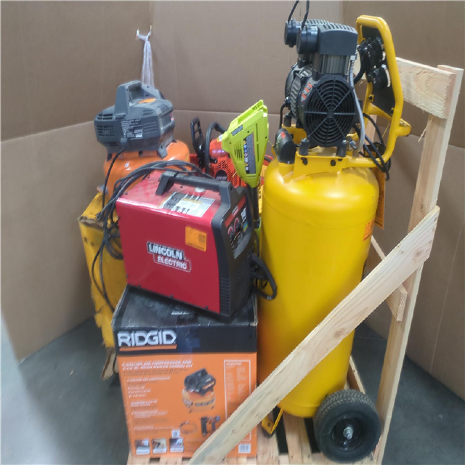 California AS-IS OUTDOOR POWER EQUIPMENT