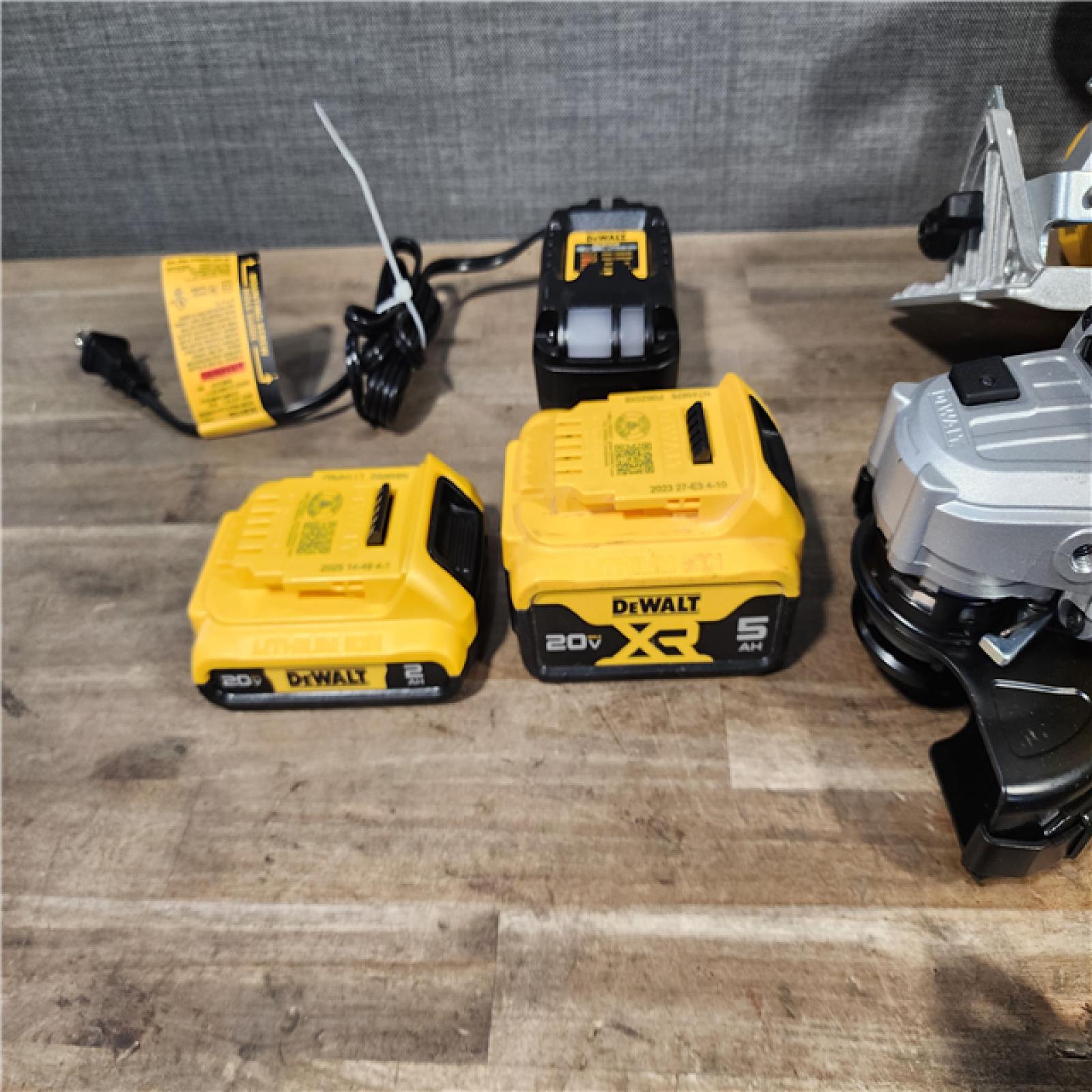 HOUSTON LOCATION - AS-IS DEWALT 20-Volt MAX ToughSystem Lithium-Ion 6-Tool Cordless Combo Kit