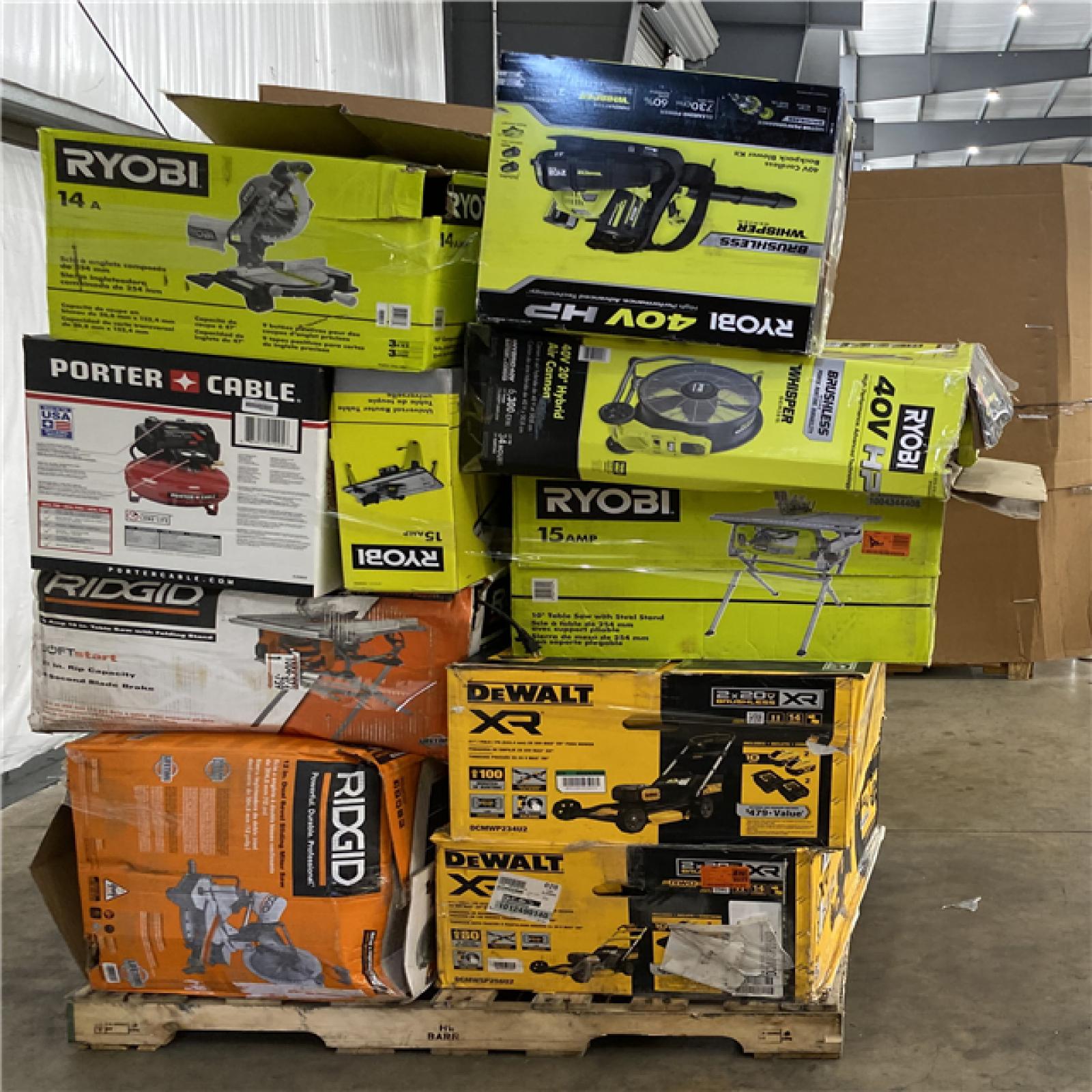 Houston Location - AS-IS Tool Pallet