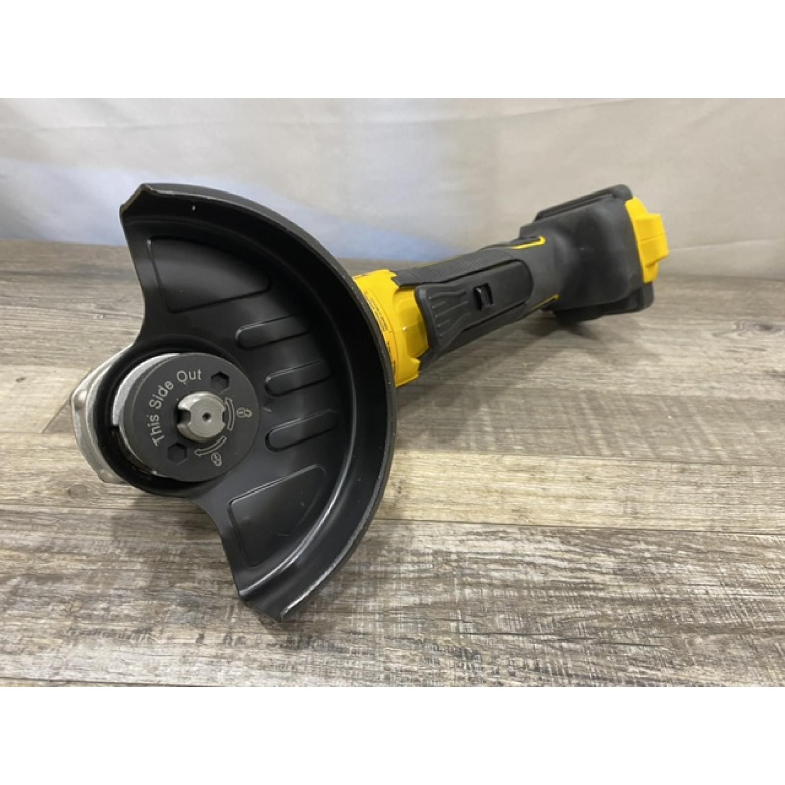 AS-IS DEWALT 20V XR Cordless 4-1/2. in. to 5 in. Variable Speed Angle Grinder (Tool Only)