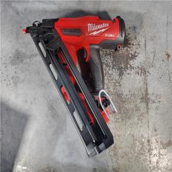 HOUSTON LOCATION - AS-IS Milwaukee 2839-20 M18 FUEL 15 Ga. 18 Volt Brushless Angled Finish Nailer (TOOL ONLY)