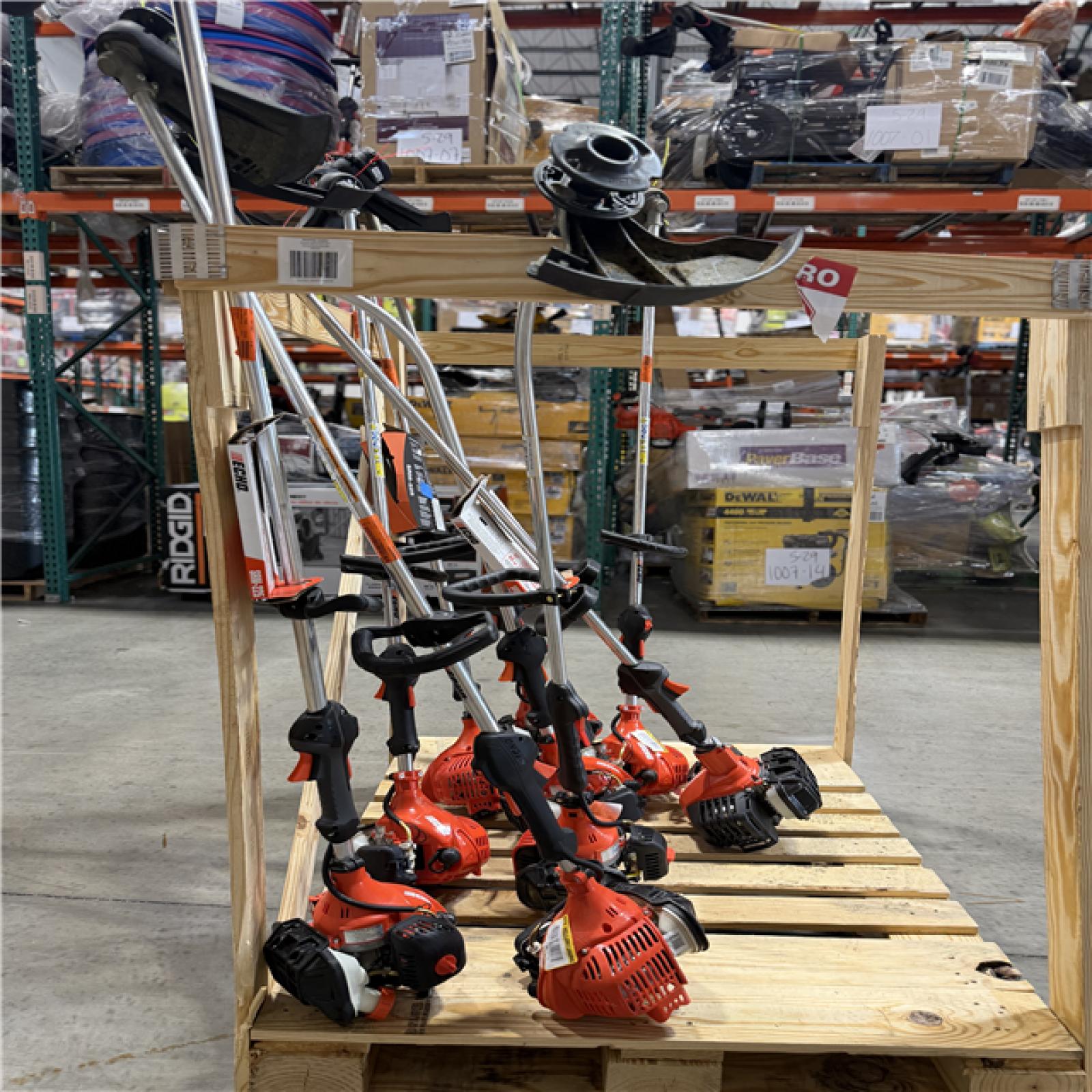 DALLAS LOCATION - MIXED ECHO String Trimmer PALLET-(9 UNITS)