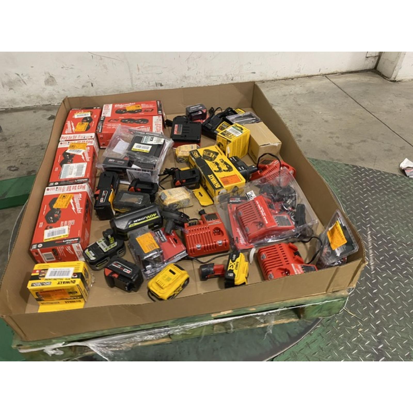 Dallas Location - As-Is Battery Tool Pallet