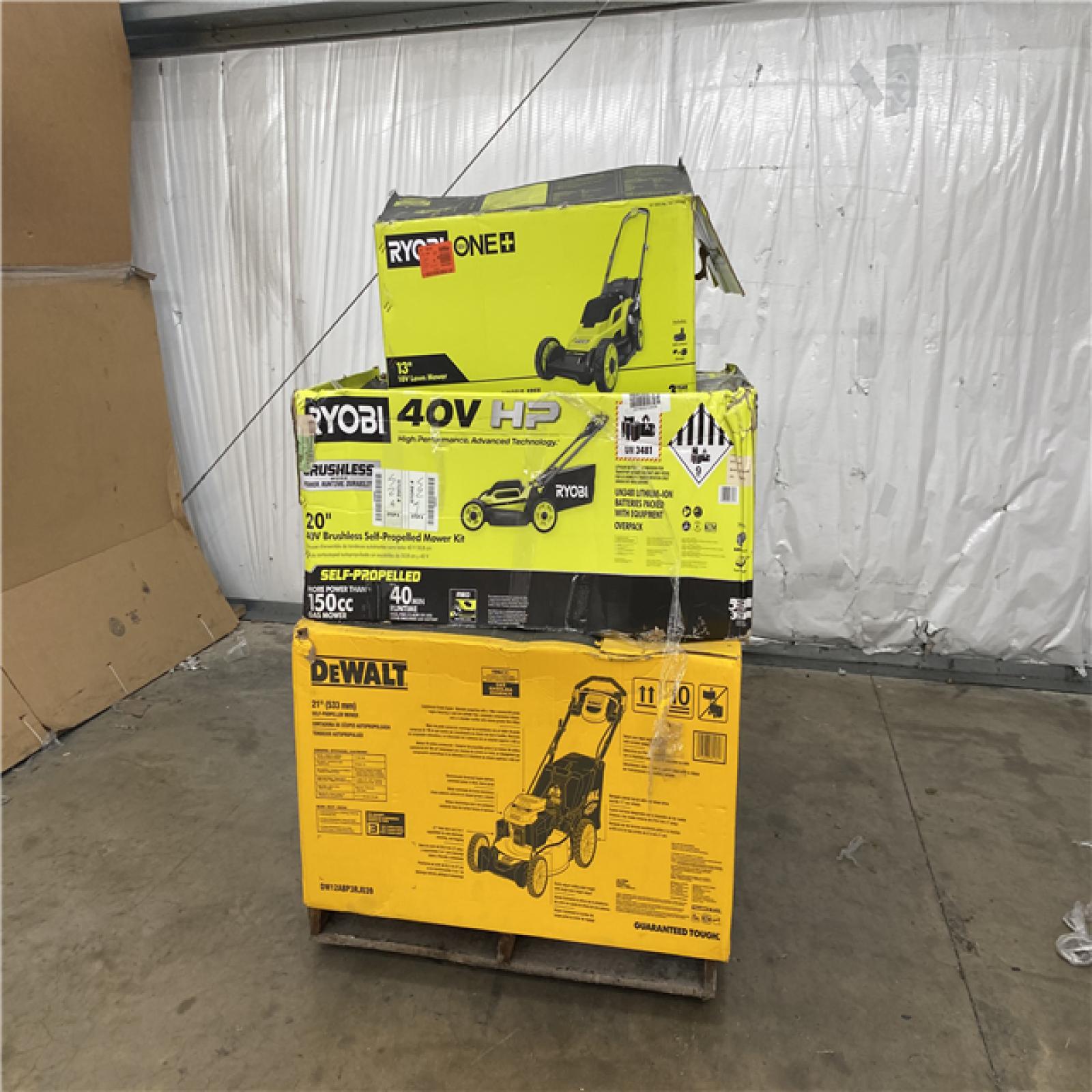 Houston Location - AS IS Outdoor Power Equipment