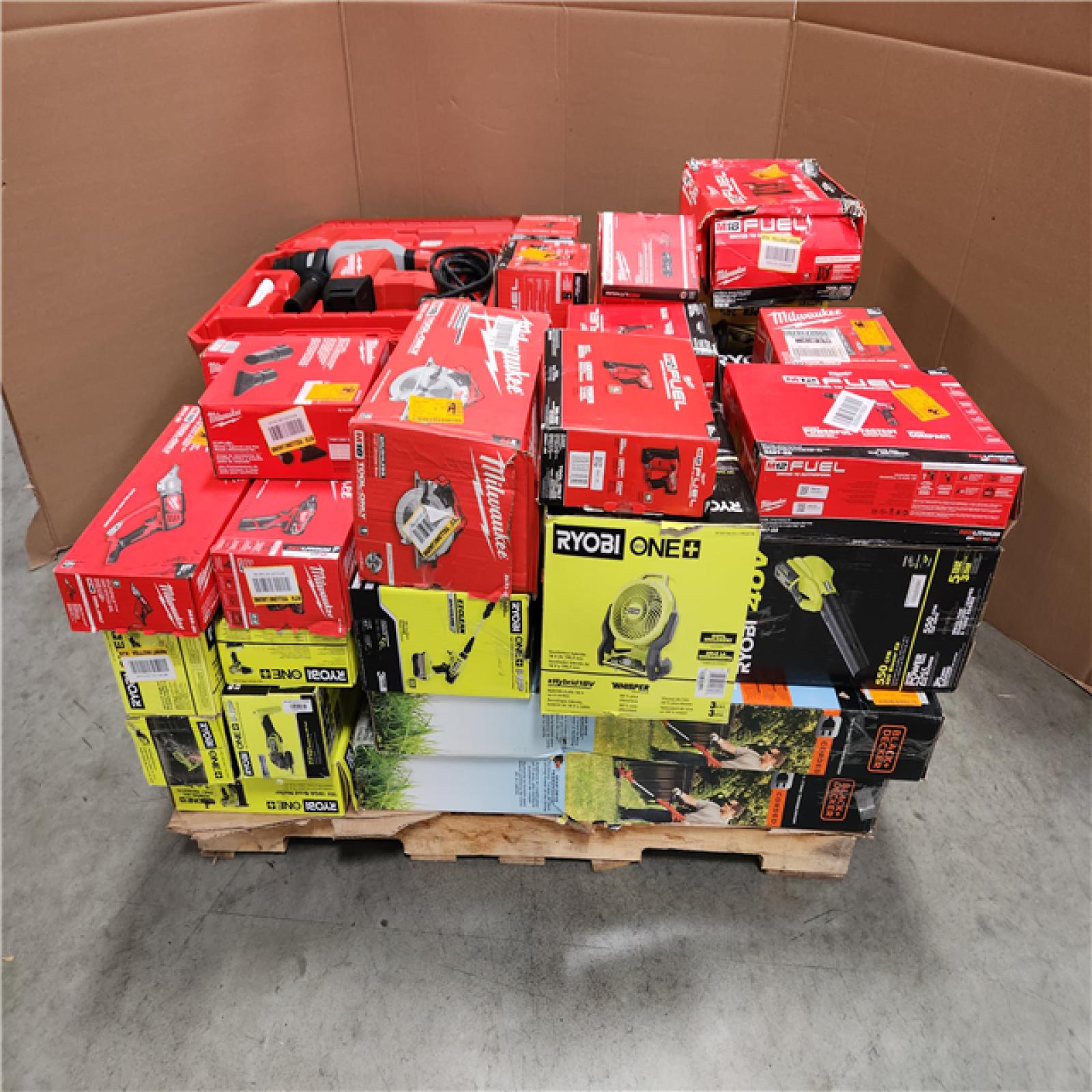 CALIFORNIA  AS-IS TOOL PALLET