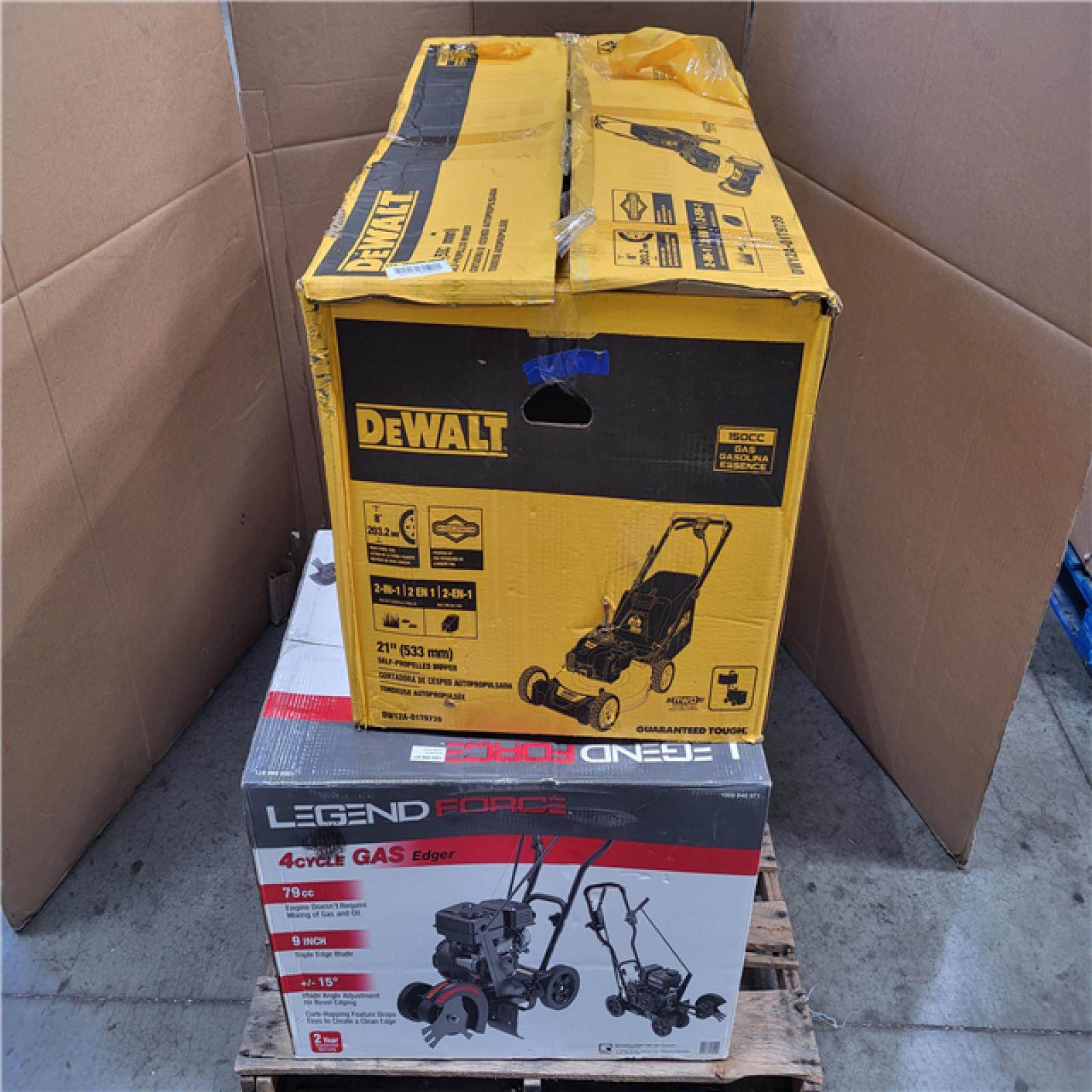 CALIFORNIA AS-IS OUTDOOR POWER EQUIPMENT