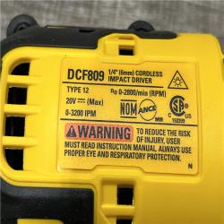 AS-IS DEWALT Atomic 20V Max Lithium-Ion Brushless Cordless Compact 1/4 in. Impact Driver Kit