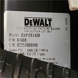 Phoenix NEW DEWALT 4400 PSI 4.0 GPM Cold Water Gas Pressure Washer