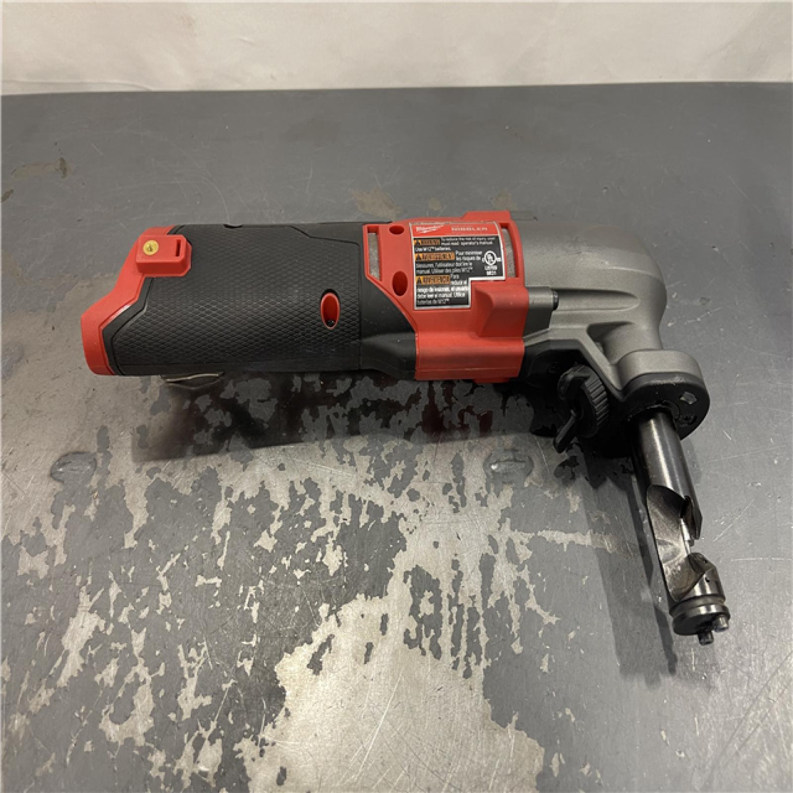 AS-IS - Milwaukee M12 FUEL 12-Volt Lithium-Ion Brushless Cordless 16-Gauge Variable Speed Nibbler