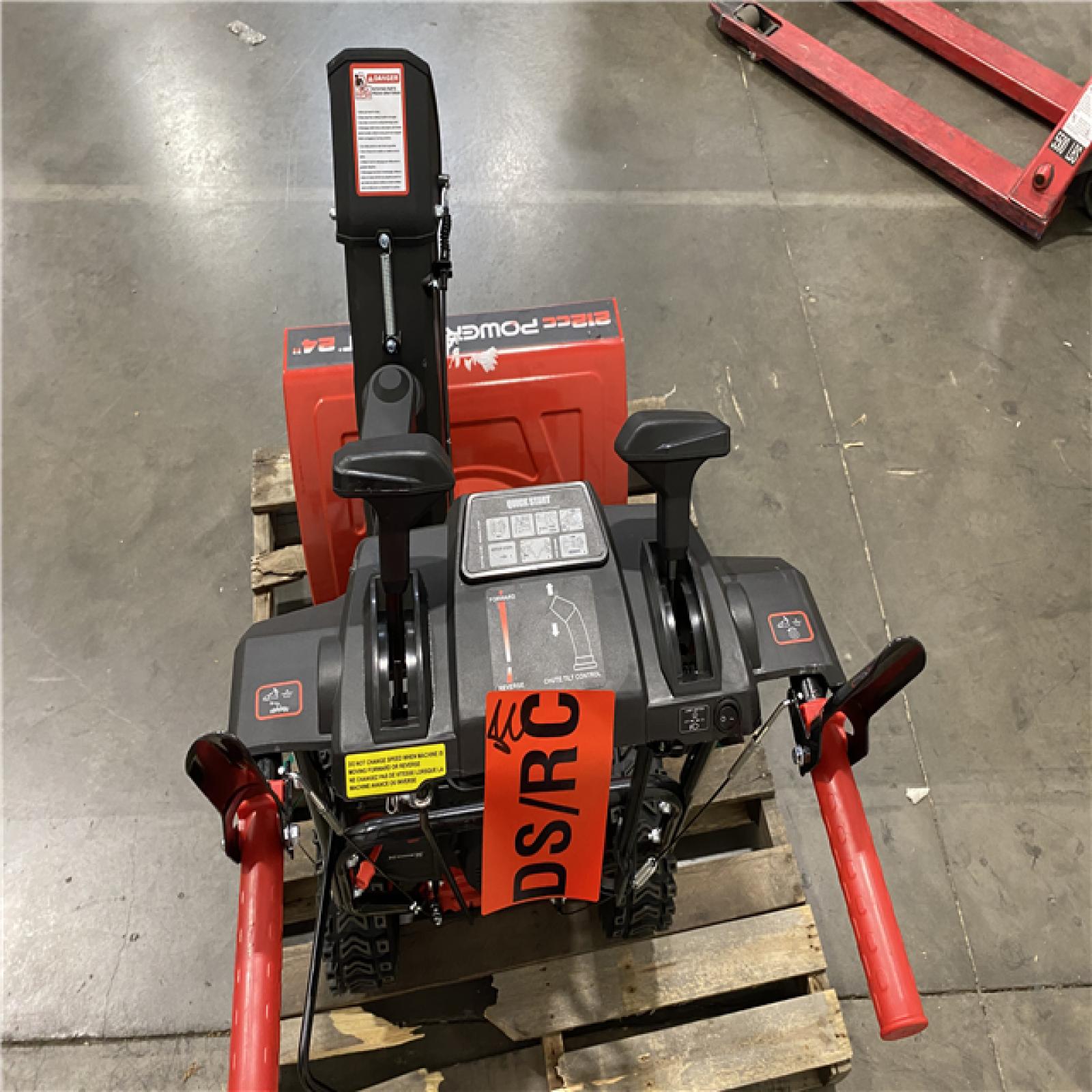 Dallas Location - As-Is PowerSmart 24'' Gas Snow Blower  212cc Self-Propelled Snow Thrower